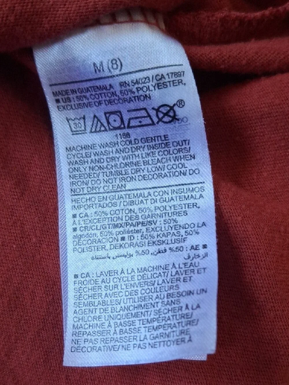 Old Navy Orange Lake Tahoe Long-Sleeve Graphic Tee/M(8)